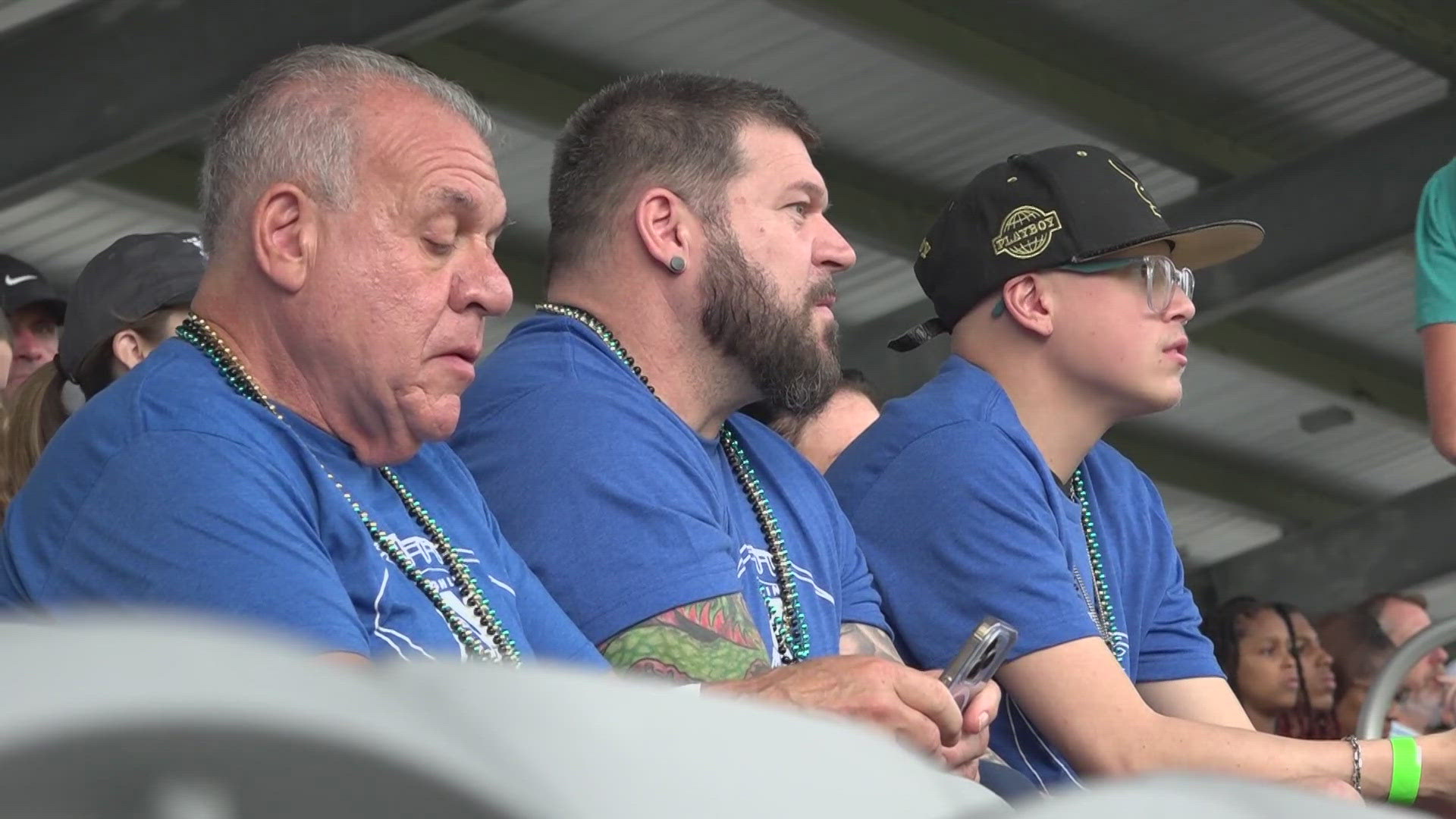 Four kids battling childhood cancer had the opportunity to meet some Jaguars, thanks to the help of The Tom Coughlin Jay Fund.