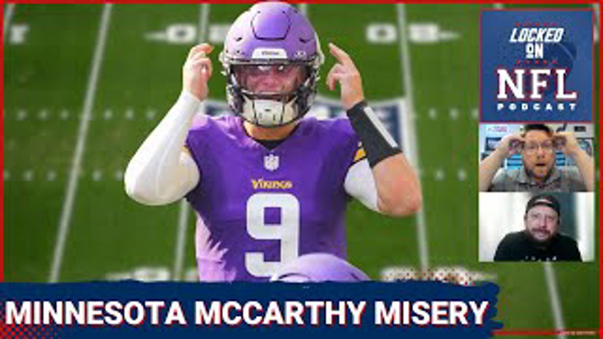 The Minnesota Vikings got miserable news on Wednesday when it was announced rookie QB J.J. McCarthy would miss the entire season with a knee injury.
